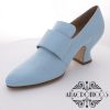 Georgian Shoes in Blue 1